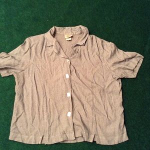 Vintage Single Stitch Button Up